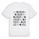 Aiguèze ordlek t-shirt
