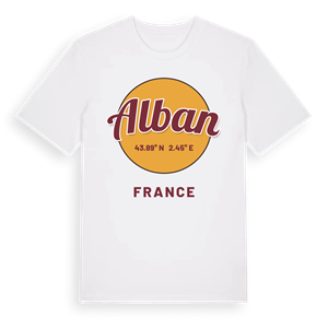 Alban cirkel t-shirt – ekologisk bomull t-shirt från Pinshirt