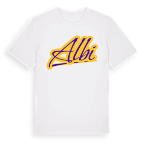 Albi baseball t-shirt – ekologisk bomull t-shirt från Pinshirt