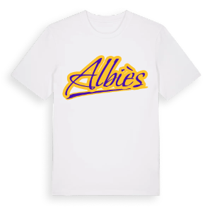 Albiès baseball t-shirt – ekologisk bomull t-shirt från Pinshirt