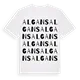 Algans ordlek t-shirt