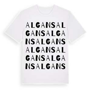 Algans ordlek t-shirt – ekologisk bomull t-shirt från Pinshirt