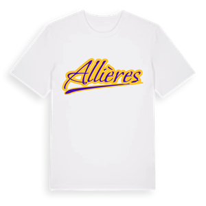 Allières baseball t-shirt – ekologisk bomull t-shirt från Pinshirt