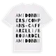 Amidonniers / Compans-Caffarelli / Brouardel ordlek t-shirt