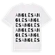 Anglès ordlek t-shirt