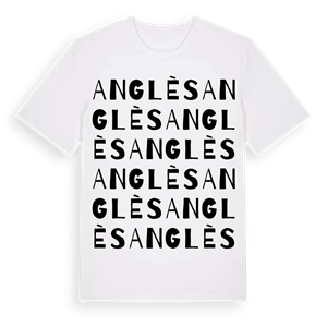 Anglès ordlek t-shirt – ekologisk bomull t-shirt från Pinshirt
