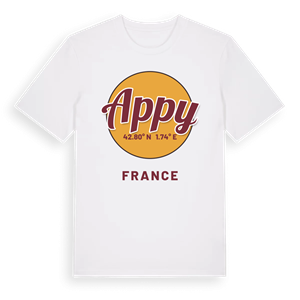 Appy cirkel t-shirt – ekologisk bomull t-shirt från Pinshirt