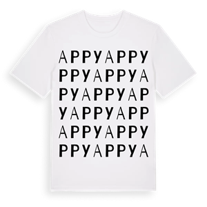 Appy ordlek t-shirt – ekologisk bomull t-shirt från Pinshirt