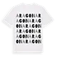 Aragon ordlek t-shirt