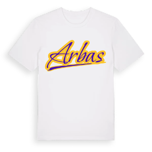 Arbas baseball t-shirt – ekologisk bomull t-shirt från Pinshirt