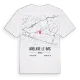 Arblade-le-Bas karta t-shirt