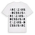 Arcizans-Dessus ordlek t-shirt