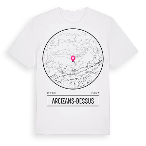 Arcizans-Dessus t-shirt – ekologisk bomull t-shirt från Pinshirt