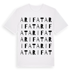 Arifat ordlek t-shirt – ekologisk bomull t-shirt från Pinshirt