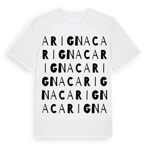 Arignac ordlek t-shirt – ekologisk bomull t-shirt från Pinshirt