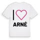 Jag älskar Arné t-shirt stort tryck