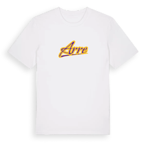 Arre baseball t-shirt – ekologisk bomull t-shirt från Pinshirt