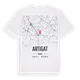Artigat karta t-shirt