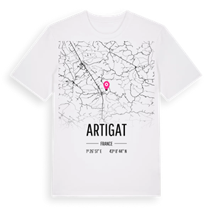 Artigat karta t-shirt – ekologisk bomull t-shirt från Pinshirt