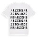 Arzens ordlek t-shirt