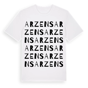 Arzens ordlek t-shirt – ekologisk bomull t-shirt från Pinshirt
