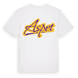 Aspet baseball t-shirt – ekologisk bomull t-shirt från Pinshirt