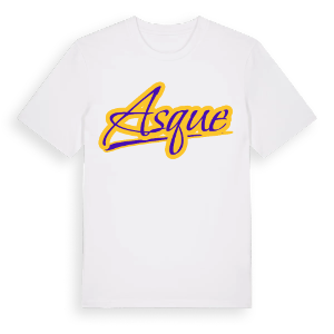 Asque baseball t-shirt – ekologisk bomull t-shirt från Pinshirt