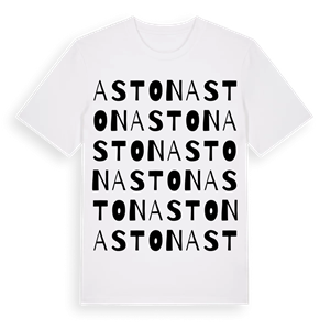 Aston ordlek t-shirt – ekologisk bomull t-shirt från Pinshirt