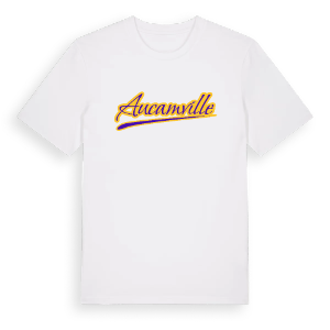 Aucamville baseball t-shirt – ekologisk bomull t-shirt från Pinshirt