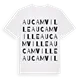 Aucamville ordlek t-shirt