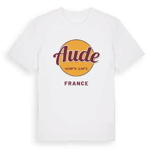 Aude cirkel t-shirt – ekologisk bomull t-shirt från Pinshirt