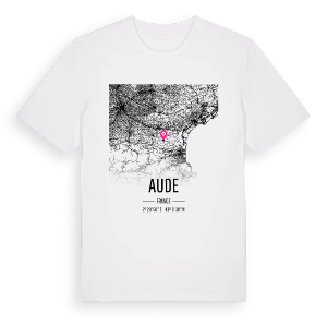 Aude karta t-shirt – ekologisk bomull t-shirt från Pinshirt