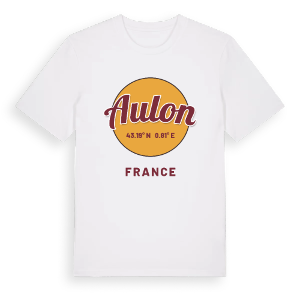 Aulon cirkel t-shirt – ekologisk bomull t-shirt från Pinshirt