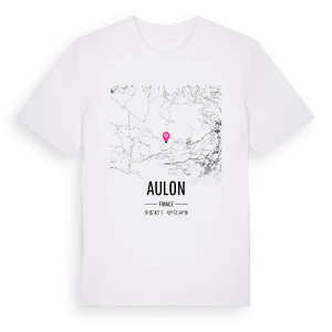 Aulon karta t-shirt – ekologisk bomull t-shirt från Pinshirt