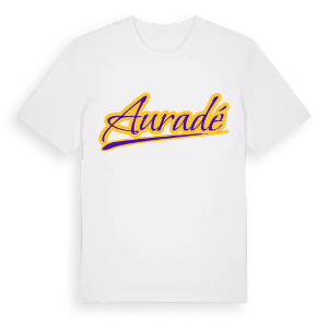 Auradé baseball t-shirt – ekologisk bomull t-shirt från Pinshirt