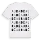 Auradé ordlek t-shirt