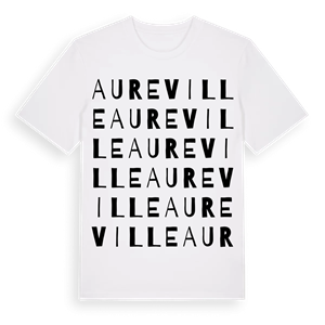Aureville ordlek t-shirt – ekologisk bomull t-shirt från Pinshirt