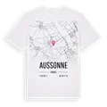 Aussonne karta t-shirt