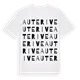 Auterive ordlek t-shirt