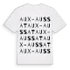 Aux-Aussat ordlek t-shirt