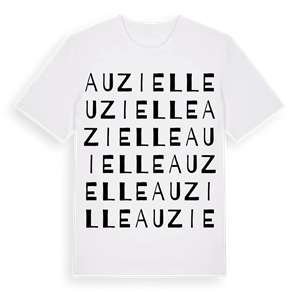 Auzielle ordlek t-shirt – ekologisk bomull t-shirt från Pinshirt