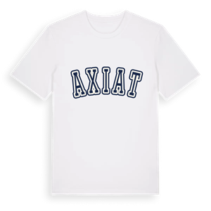 Axiat college t-shirt – ekologisk bomull t-shirt från Pinshirt