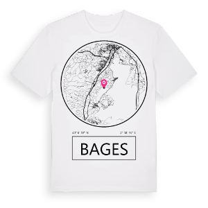 Bages t-shirt – ekologisk bomull t-shirt från Pinshirt