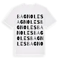 Bagnoles ordlek t-shirt