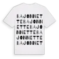 Bajonnette ordlek t-shirt