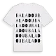 Baladou ordlek t-shirt