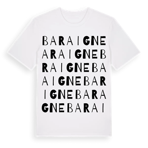 Baraigne ordlek t-shirt – ekologisk bomull t-shirt från Pinshirt