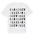 Baraqueville ordlek t-shirt