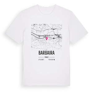 Barbaira karta t-shirt – ekologisk bomull t-shirt från Pinshirt
