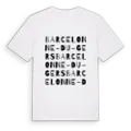 Barcelonne-du-Gers ordlek t-shirt